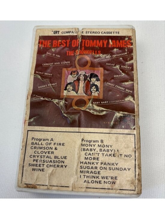 Roulette Other - The Best Of Tommy James & The Shondells Stereo Cassette GRT 545-42040